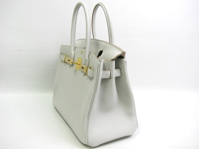 エルメス バーキン30-グレーパール-トリヨンクレマンス